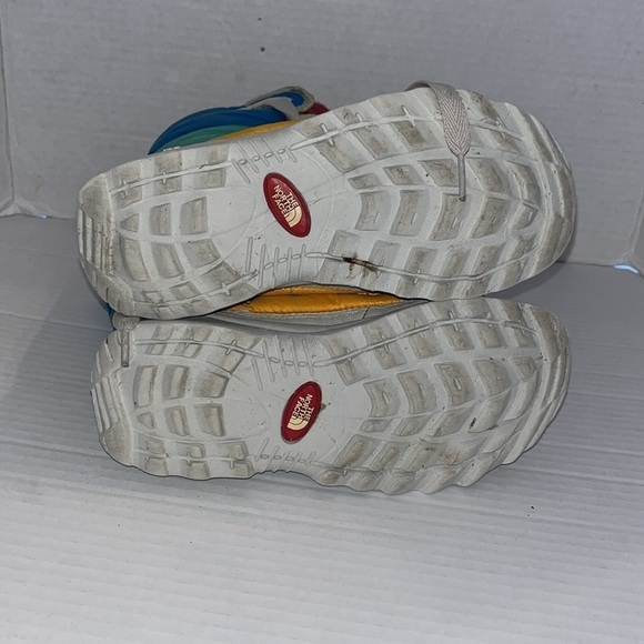 The North face-2-rainbow girls, puffer, lace up, Lightweight, snow, winter boots - Picture 5 of 13